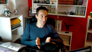 Sylvain Levesque, auteur du manga sur le judoka David Larose
