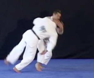 Mouvement de Jujitsu par Frédéric Bourgoin