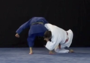 Technique de judo Te gaeshi forme jujitsu (avant)