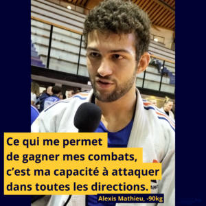 Le judoka Alexis Mathieu